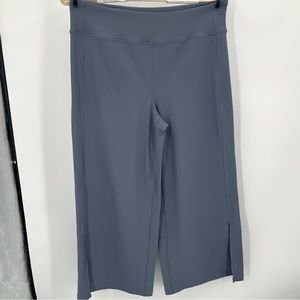 ZELLA Wide Leg Pants Live In High Waist Rib Grey Folkstone Sz 3X Plus Athleisure